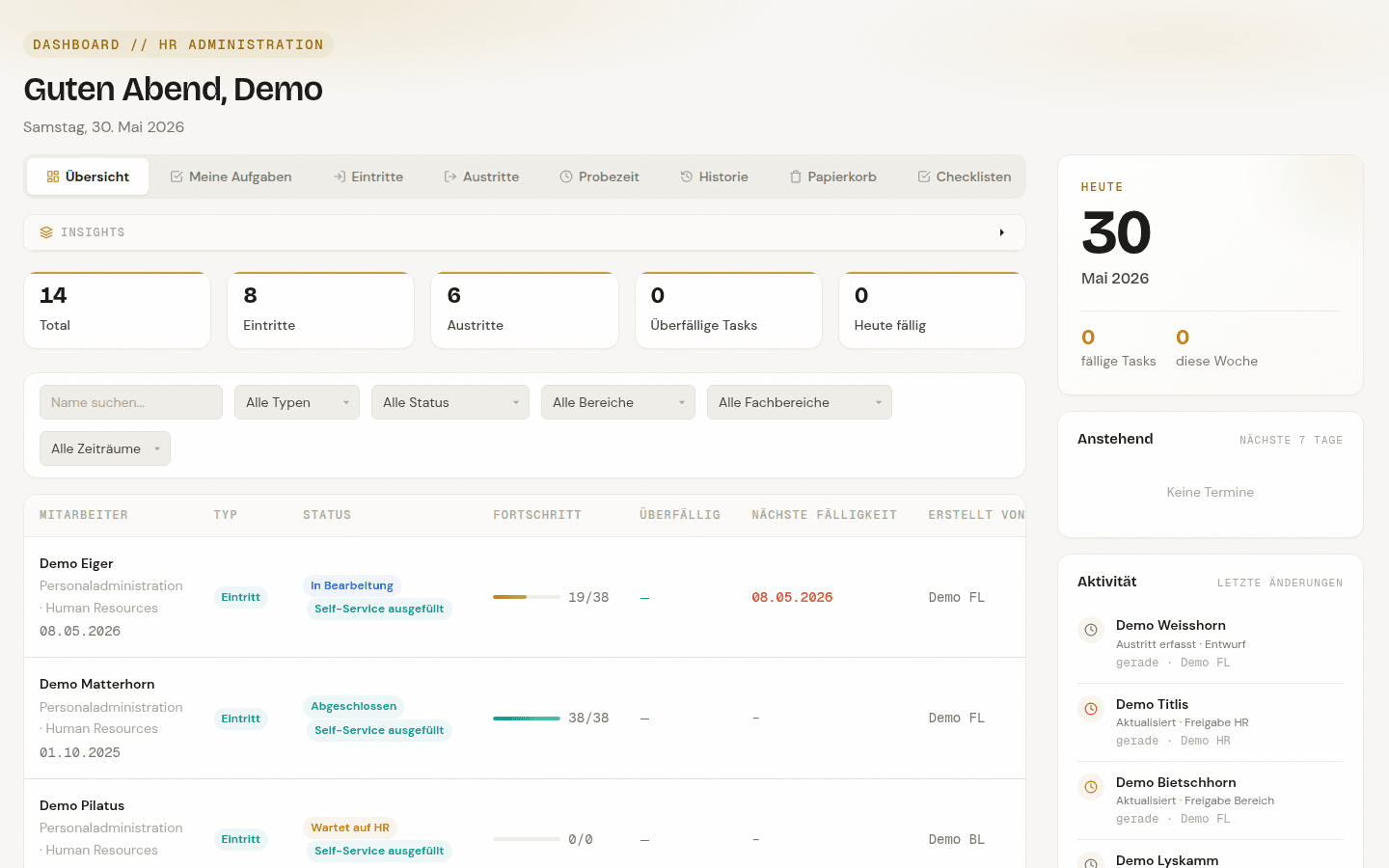 HR-Onboarding Dashboard